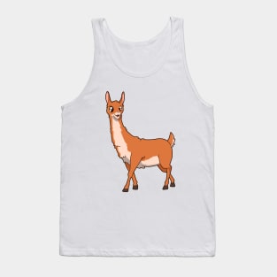 Kawaii Guanaco Tank Top